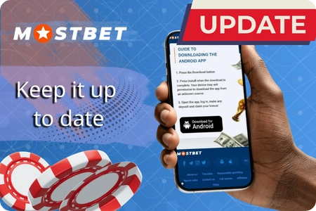Guide to updating the Mostbet Casino app to the latest version